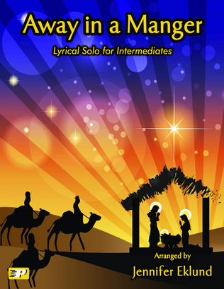 Book cover for Away in a Manger (Lyrical Intermediate Solo)
