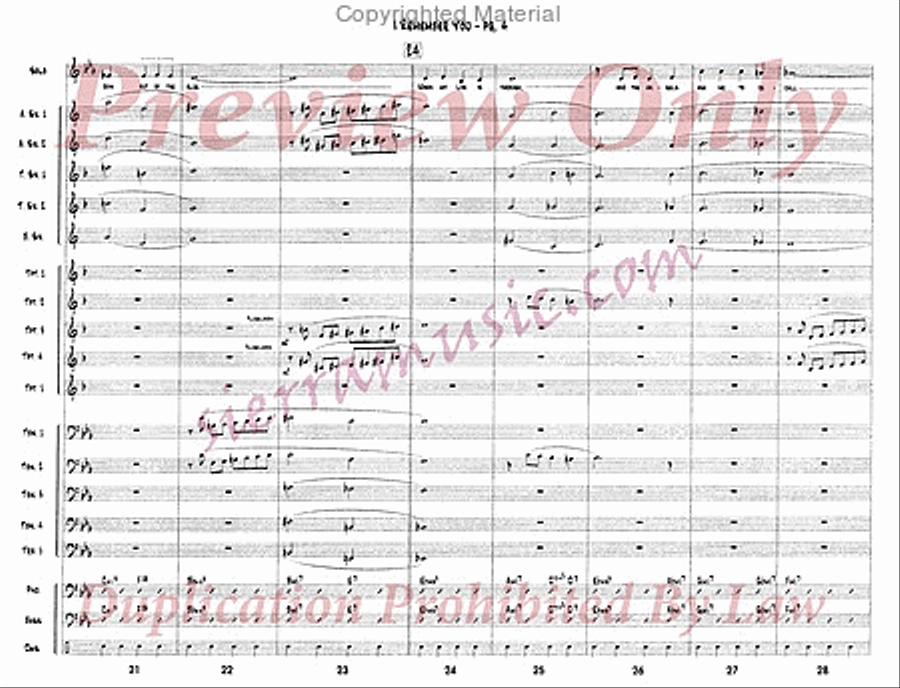 I Remember You I Remember You Jazz Ensemble scores gallery preview page 5