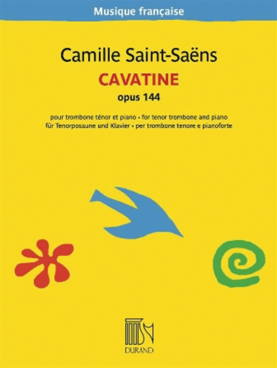 Cavatine Op. 144 Piano Accompaniment scores gallery preview page 1