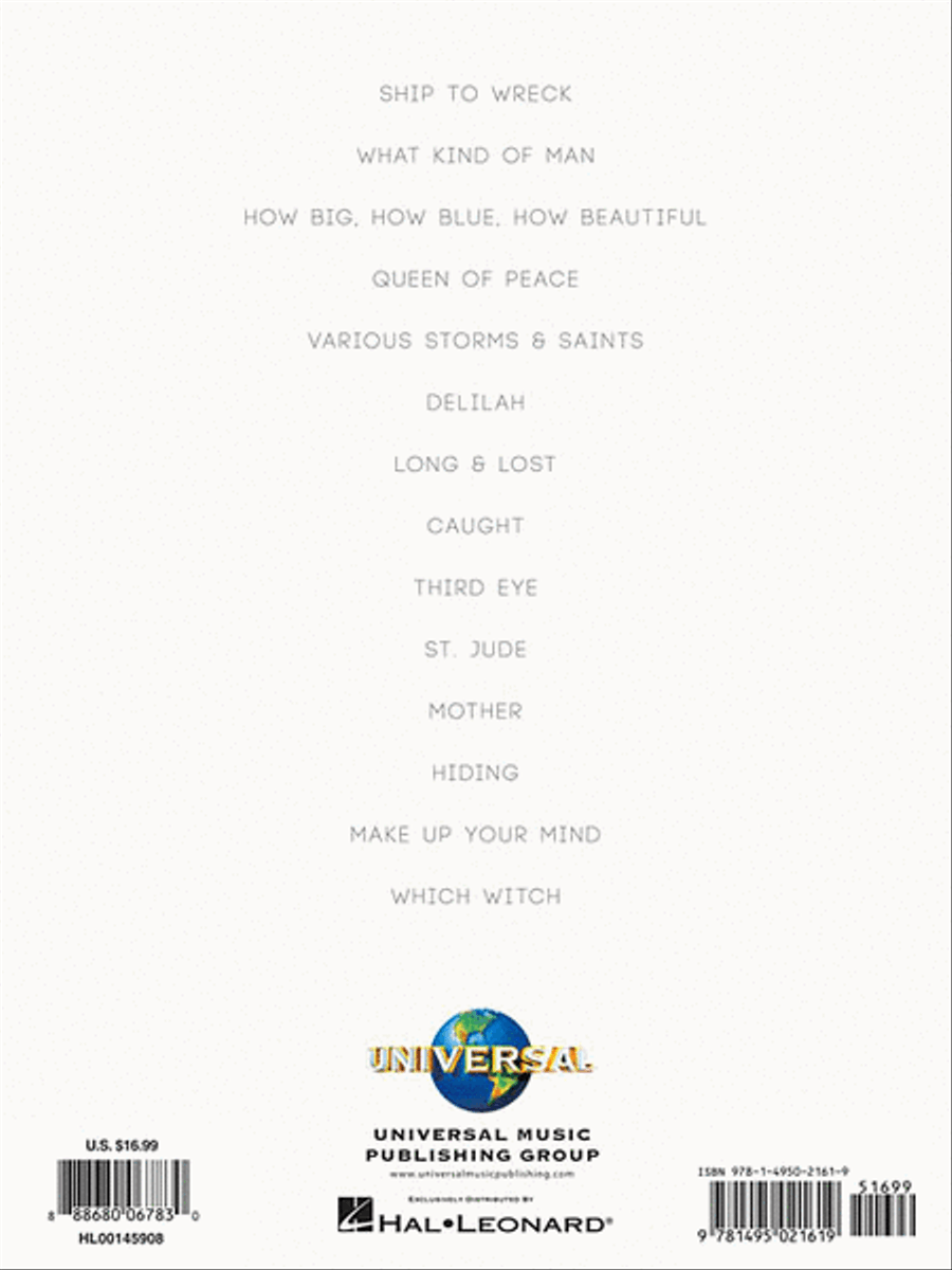 Florence + the Machine - How Big, How Blue, How Beautiful Piano, Vocal, Guitar scores gallery preview page 2