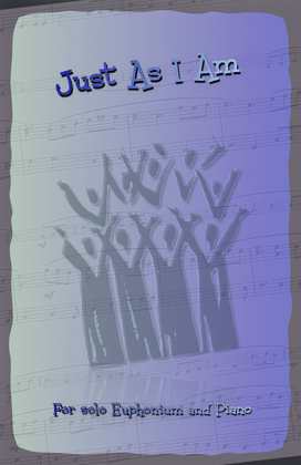 Book cover for Just As I Am, Gospel Hymn for Euphonium and Piano