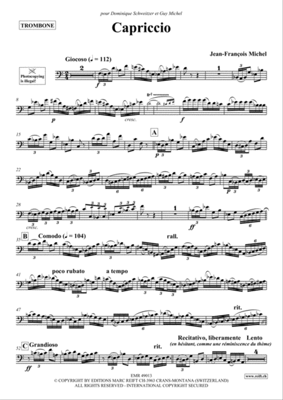 Capriccio Piano Accompaniment scores gallery preview page 2