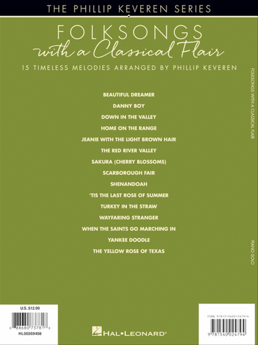Folksongs with a Classical Flair Piano Solo scores gallery preview page 6
