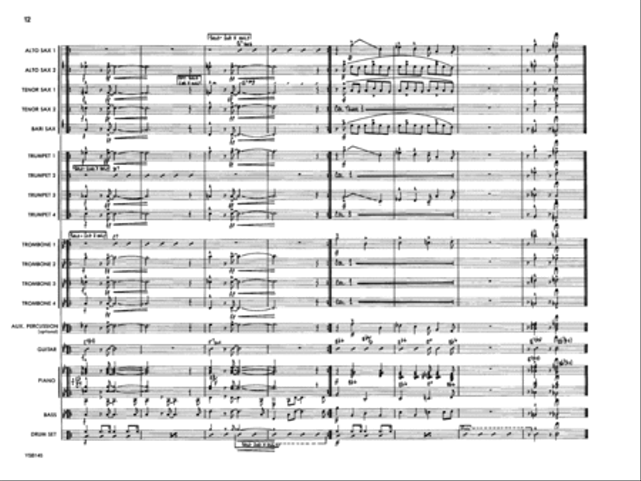Touch of Dixie Jazz Ensemble scores gallery preview page 12