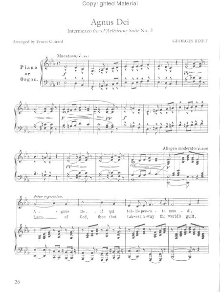 Ave Maria and Other Great Sacred Solos -- 41 Songs for Voice and Keyboard