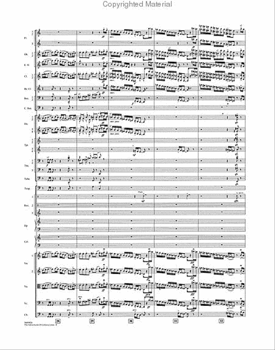 The Adventures of Indiana Jones Full Orchestra scores gallery preview page 3