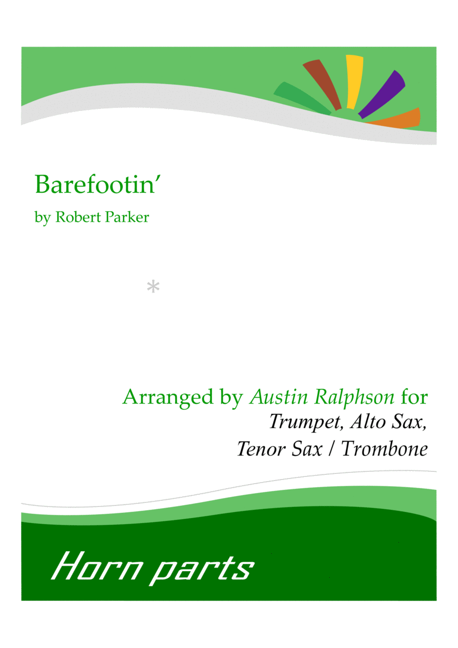 Barefootin' Barefootin' Tenor Saxophone scores gallery preview page 1