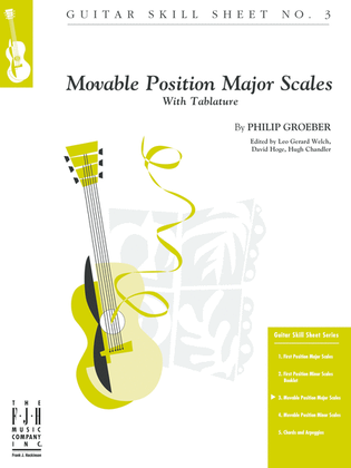 No. 3, Movable Position Major Scales