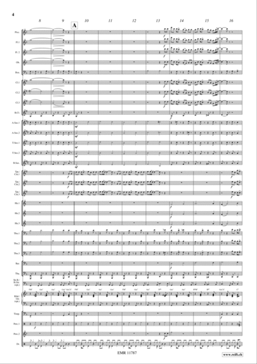 Rocky Folk Concert Band scores gallery preview page 5
