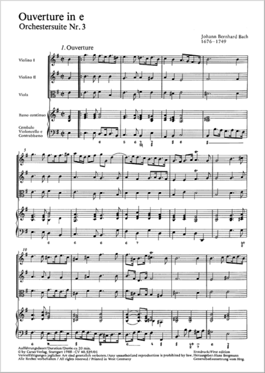 Orchestersuite Nr. 3 Orchestra scores gallery preview page 2