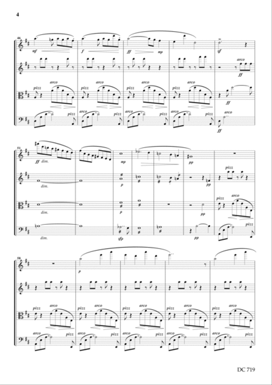 Quartetto Accademico Small Ensemble scores gallery preview page 4