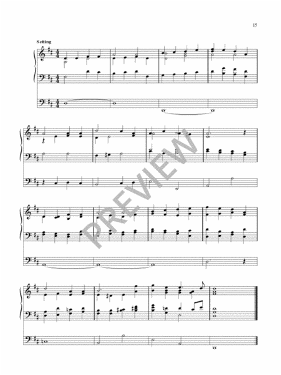 Hymn Harmonizations for Organ - Volume 5 Organ scores gallery preview page 17
