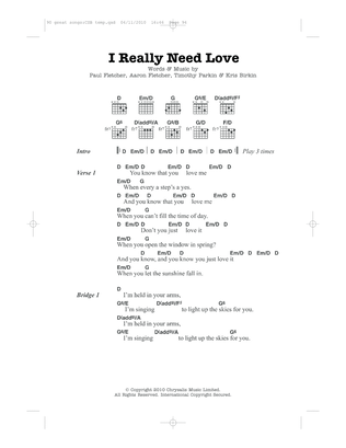Book cover for I Really Need Love