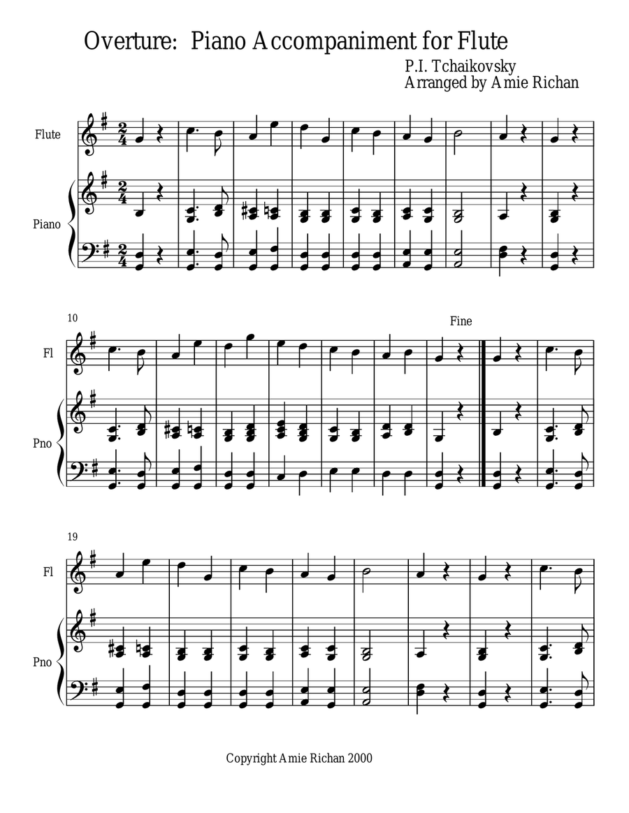 The Flutist's Nutcracker Flute Solo scores gallery preview page 2