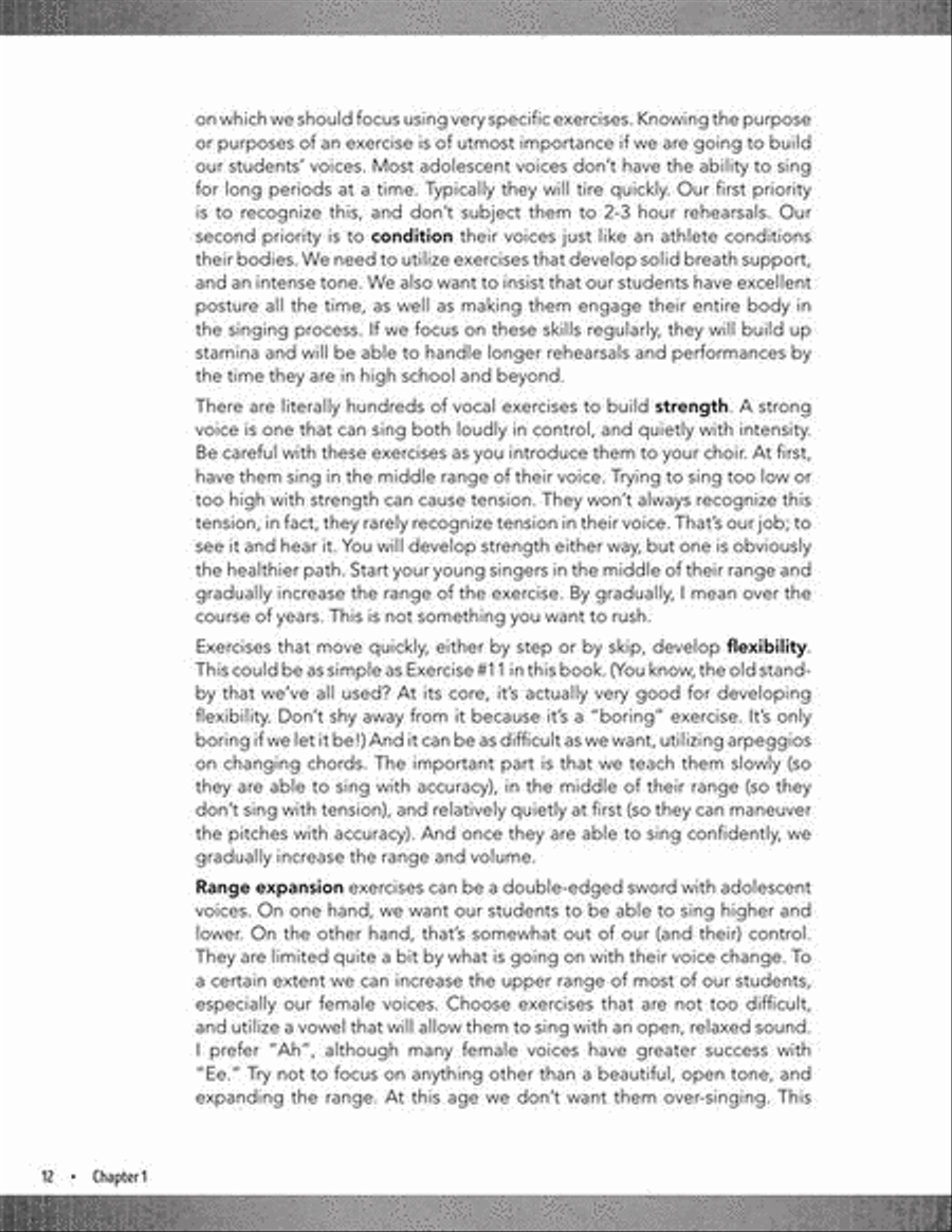 The Voice in Progress: Developing the Adolescent Voice Choir scores gallery preview page 6