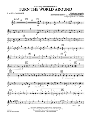 Turn the World Around - Eb Alto Saxophone 2