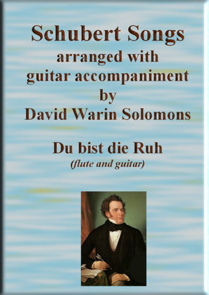 Book cover for Du bist die Ruh for flute and guitar