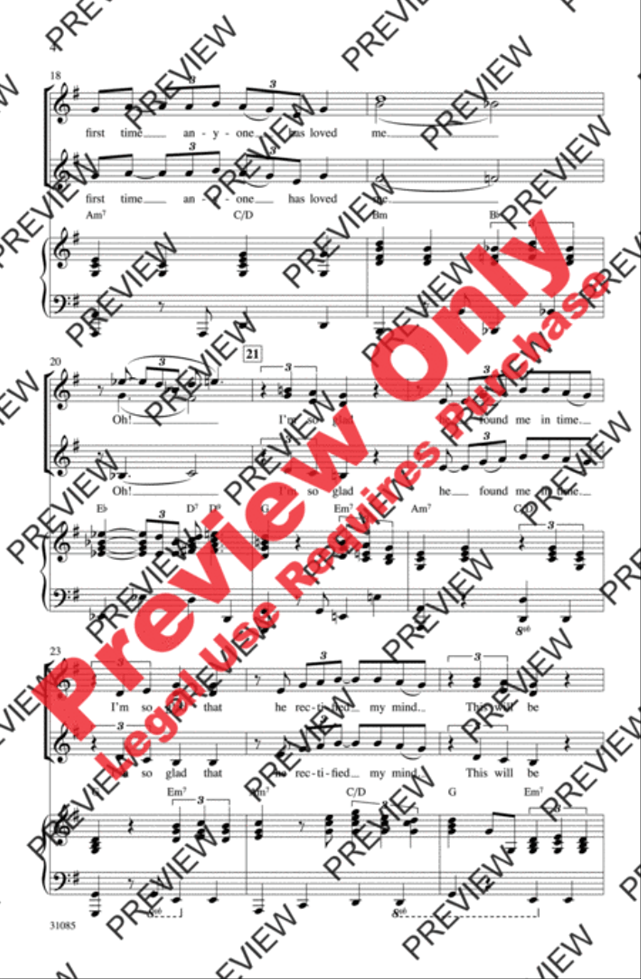 This Will Be (An Everlasting Love) Women's Choir scores gallery preview page 4