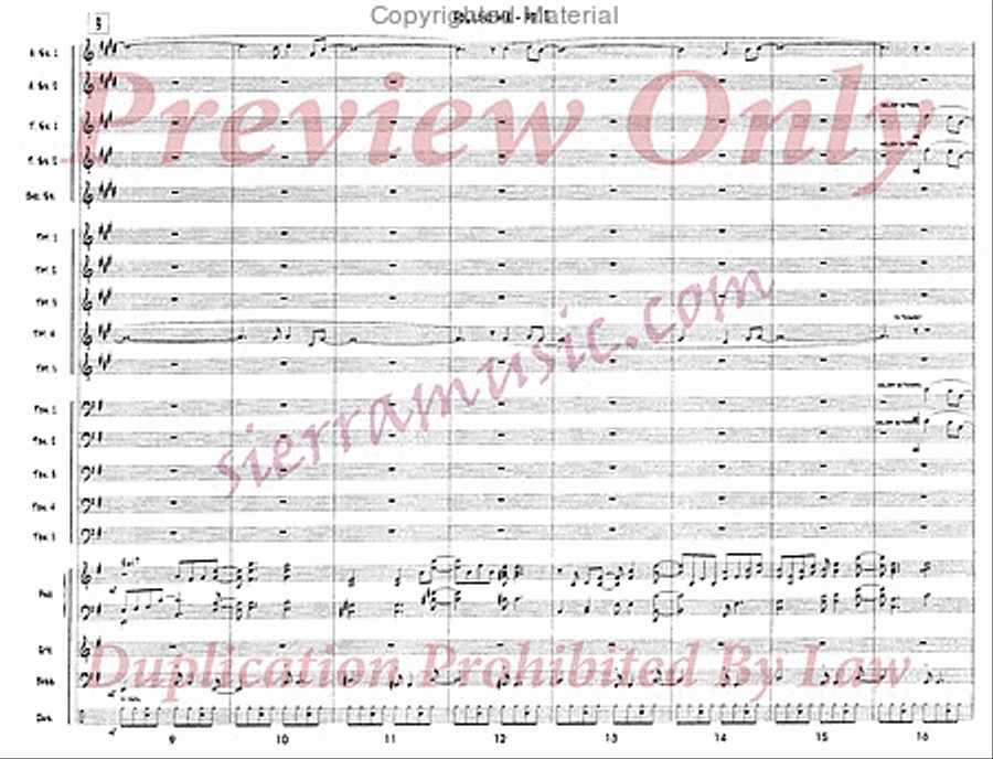 Follow Me Jazz Ensemble scores gallery preview page 3