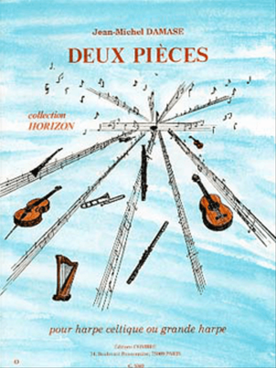 Pieces (2): Pour Gabrielle - Pauline Celtic Harp scores gallery preview page 1
