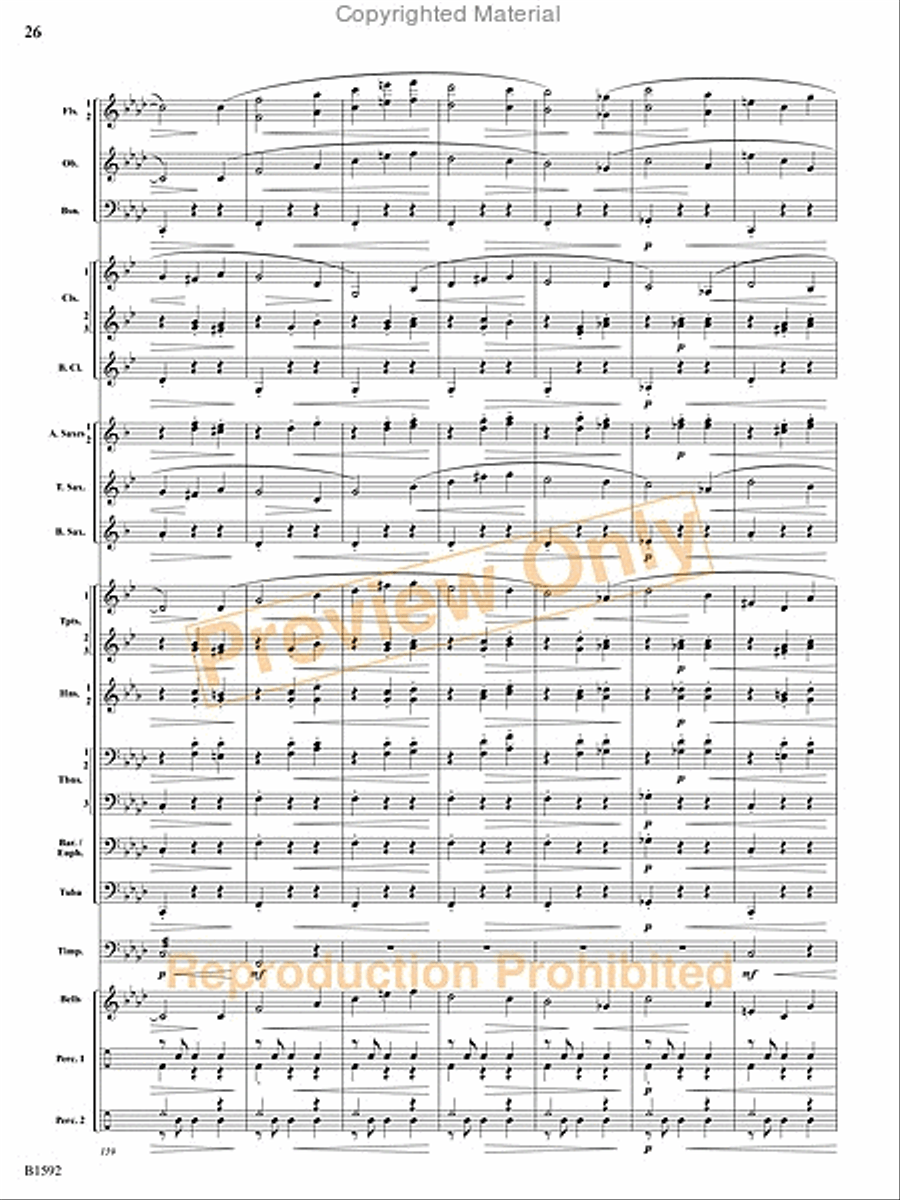 Dance of the Trolls Concert Band scores gallery preview page 27