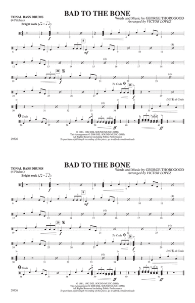 Bad to the Bone: Tonal Bass Drum