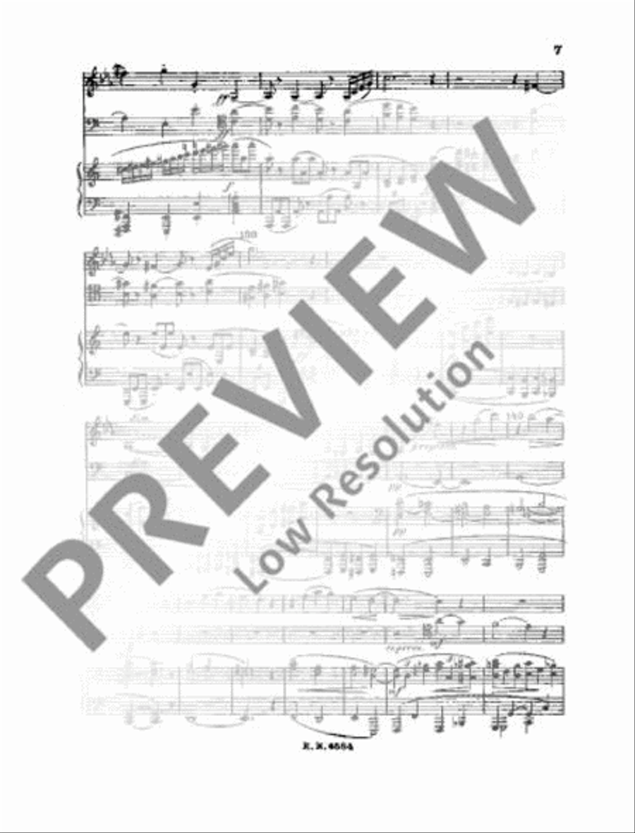 Trio A minor Clarinet scores gallery preview page 16