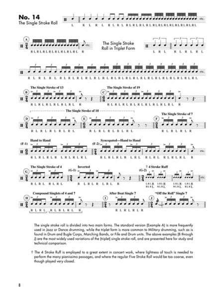 The 26 Traditional American Drumming Rudiments