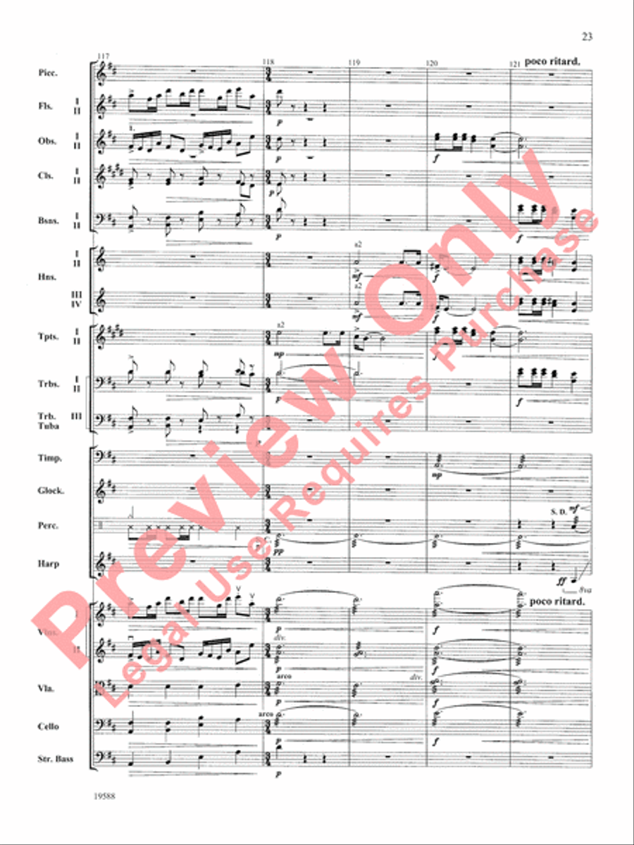 Camp Meeting Full Orchestra scores gallery preview page 24