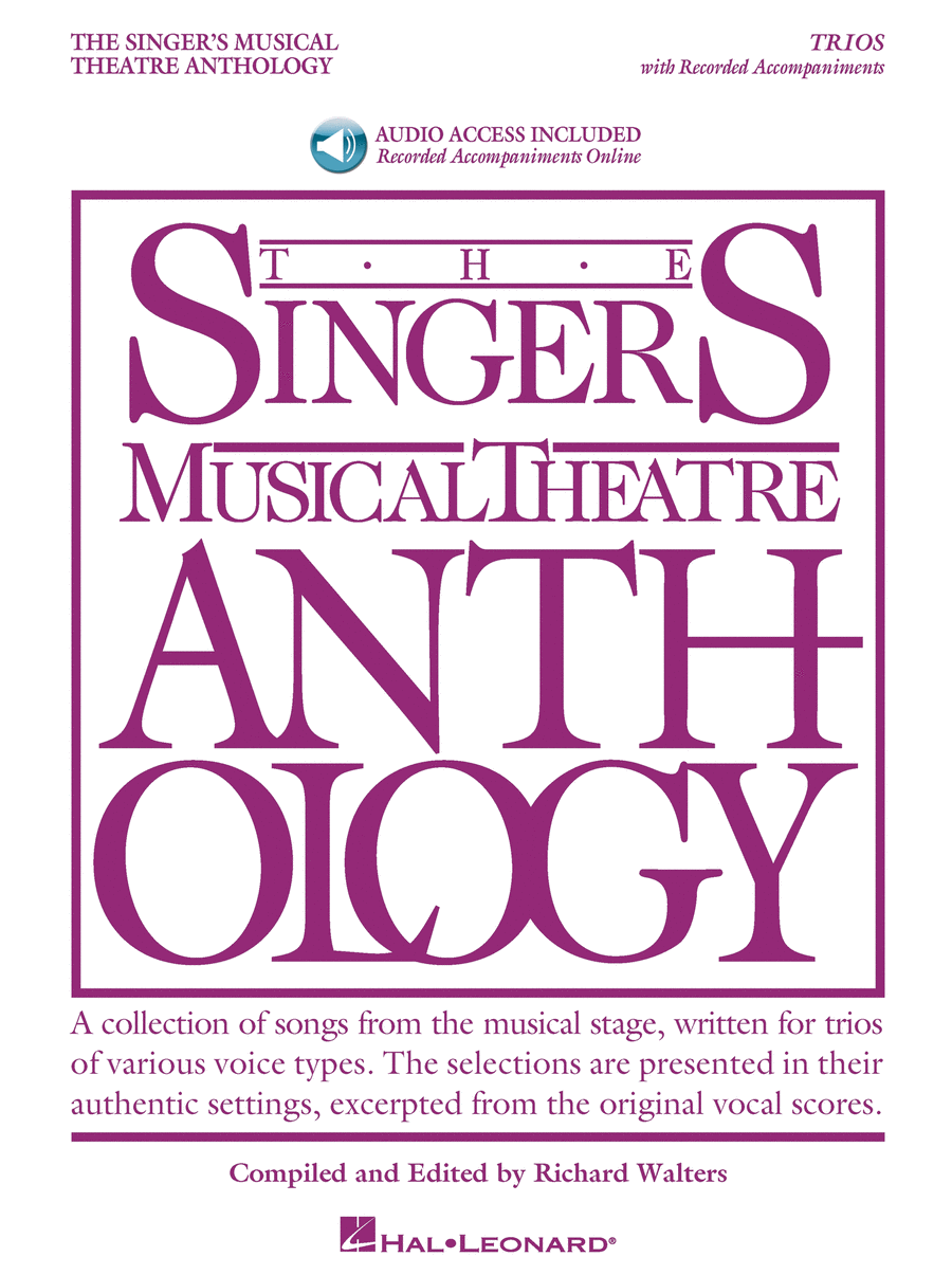 The Singer's Musical Theatre Anthology: Trios – Book/Online Audio Voice scores gallery preview page 1
