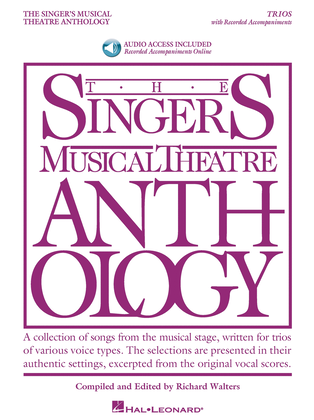 Book cover for The Singer's Musical Theatre Anthology: Trios – Book/Online Audio