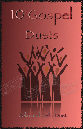 Book cover for 10 Gospel Duets for Violin and Cello