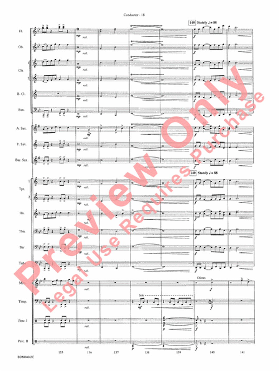 Kronos Kronos Concert Band scores gallery preview page 21
