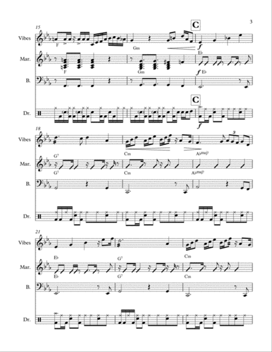 The Human Event The Human Event Jazz Ensemble scores gallery preview page 3