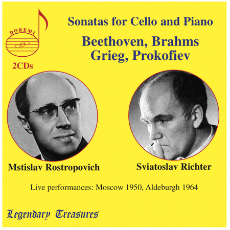Rostropovich & Richter in Concert - Sonatas for Cello and Piano