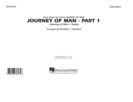 Journey of Man - Part 1 (Journey of Man: Youth) - Full Score