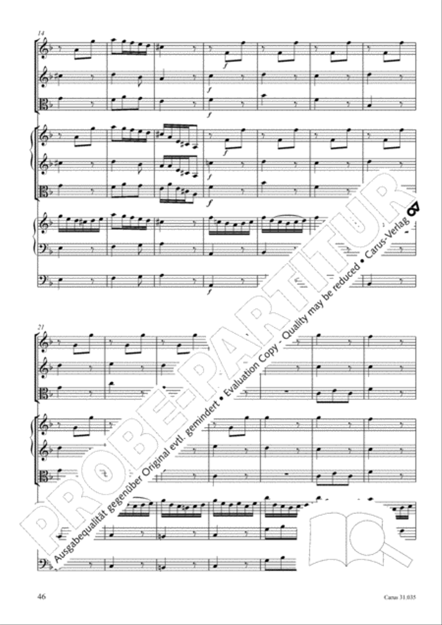 Soul and spirit are astounded (Geist und Seele wird verwirret) English Horn scores gallery preview page 47