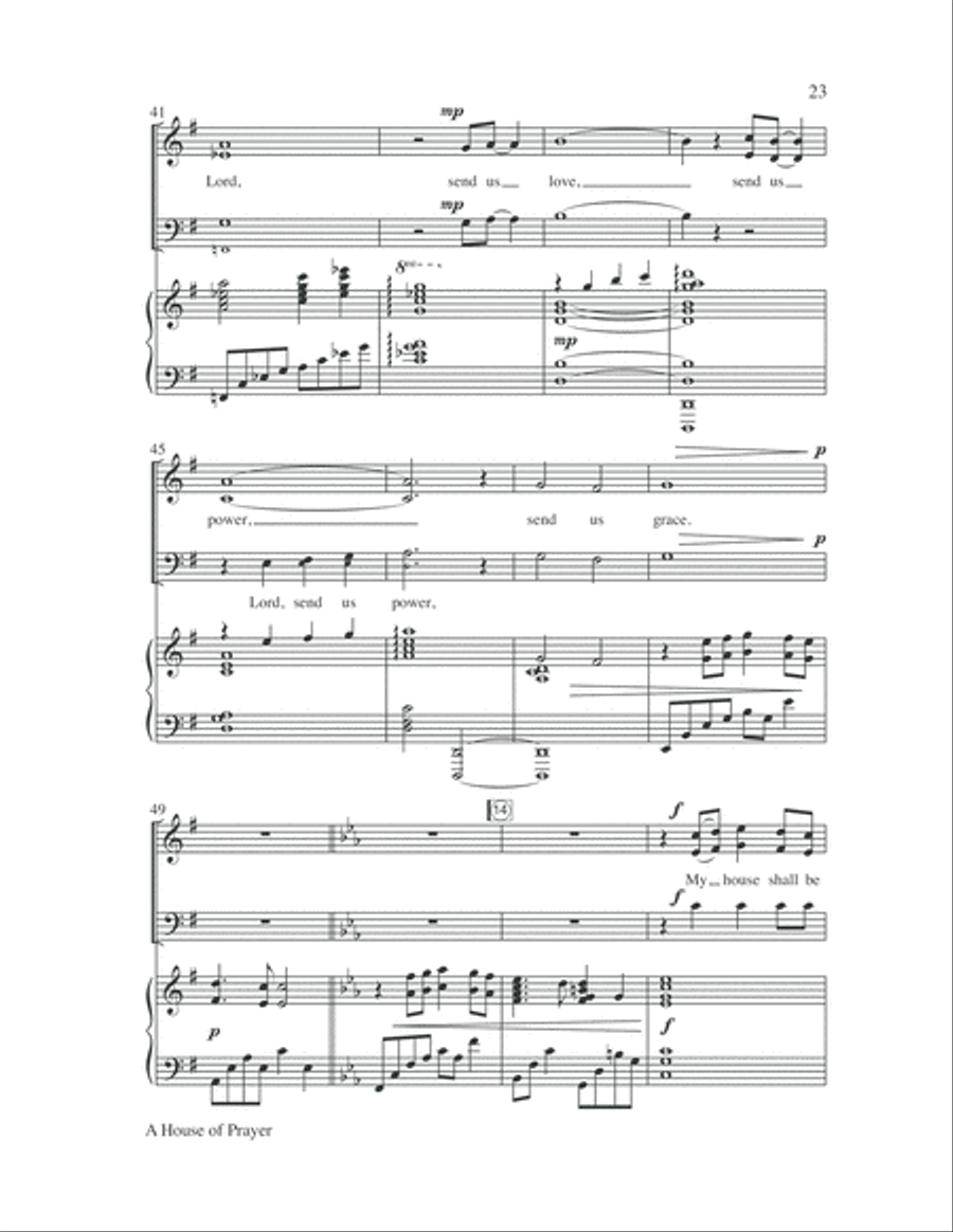 The Seven Last Days 4-Part scores gallery preview page 27
