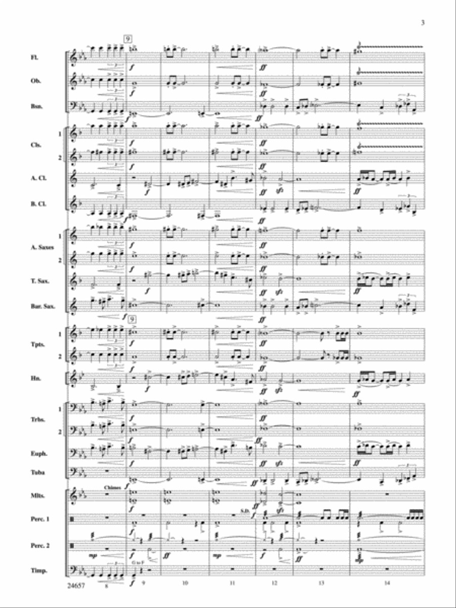 <br>Sheet music extract