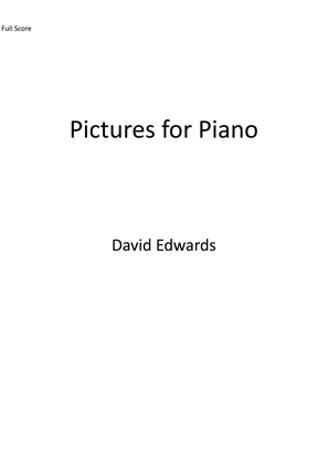 Book cover for Pictures for Piano