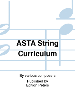 ASTA String Curriculum