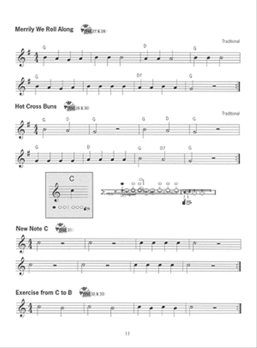 First Lessons Flute Flute scores gallery preview page 2