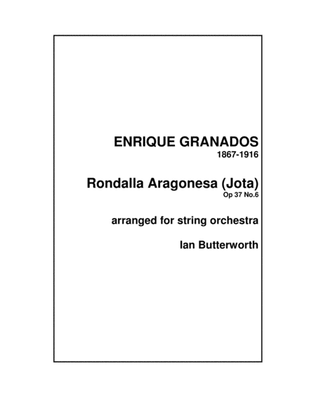 GRANADOS Aragonesa (Jota)(Spanish Dance Op.37 No.6)