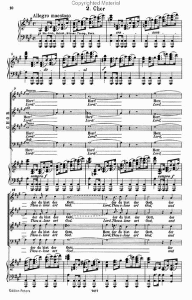 St. Paul (Paulus) Op. 36 (Vocal Score)