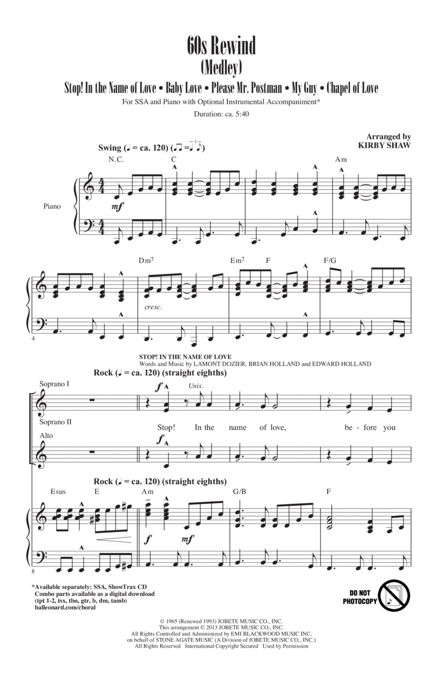 60s Rewind SSA scores gallery preview page 1