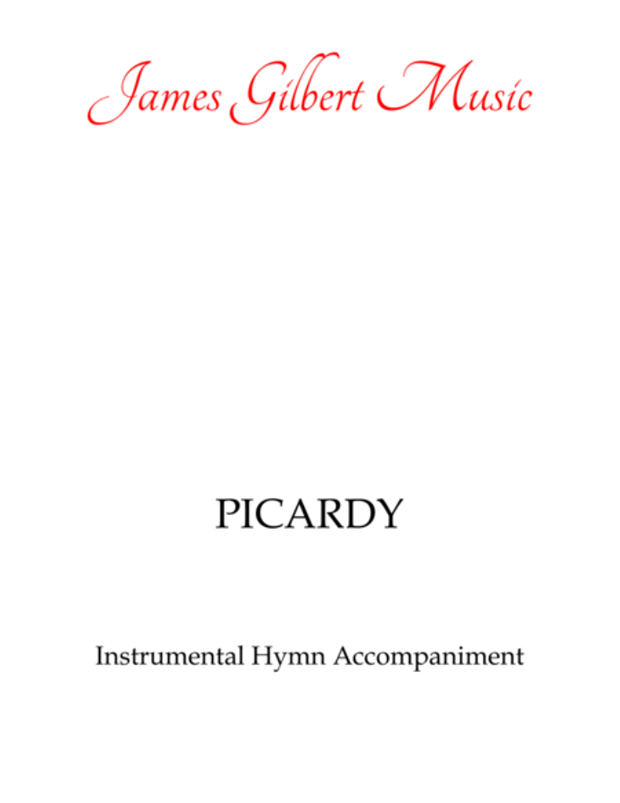 PICARDY (Let All Mortal Flesh Keep Silent) Small Ensemble scores gallery preview page 1