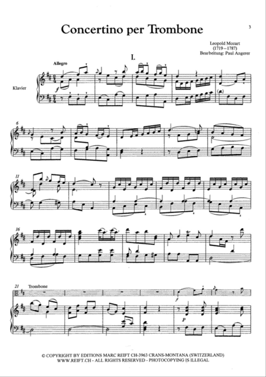 Concertino Piano Accompaniment scores gallery preview page 5