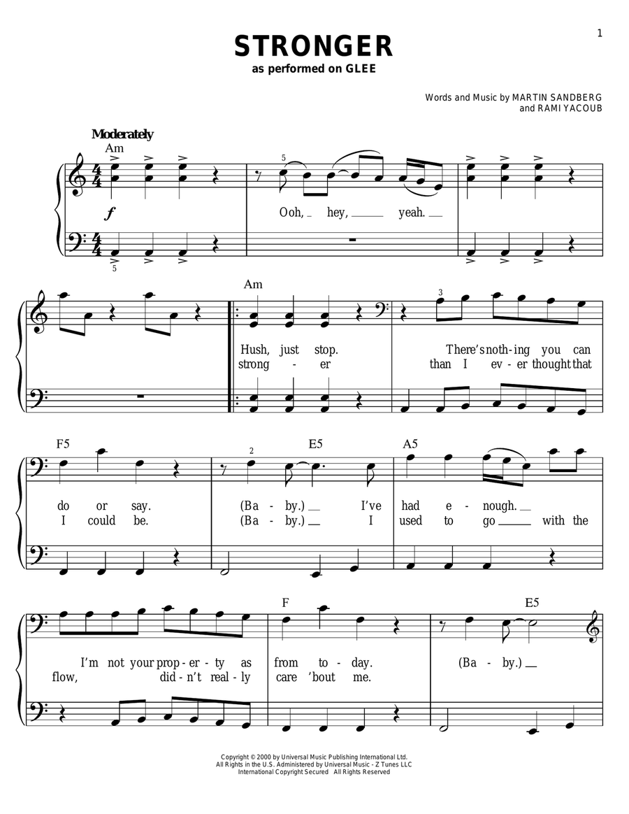 Stronger Voice scores gallery preview page 1