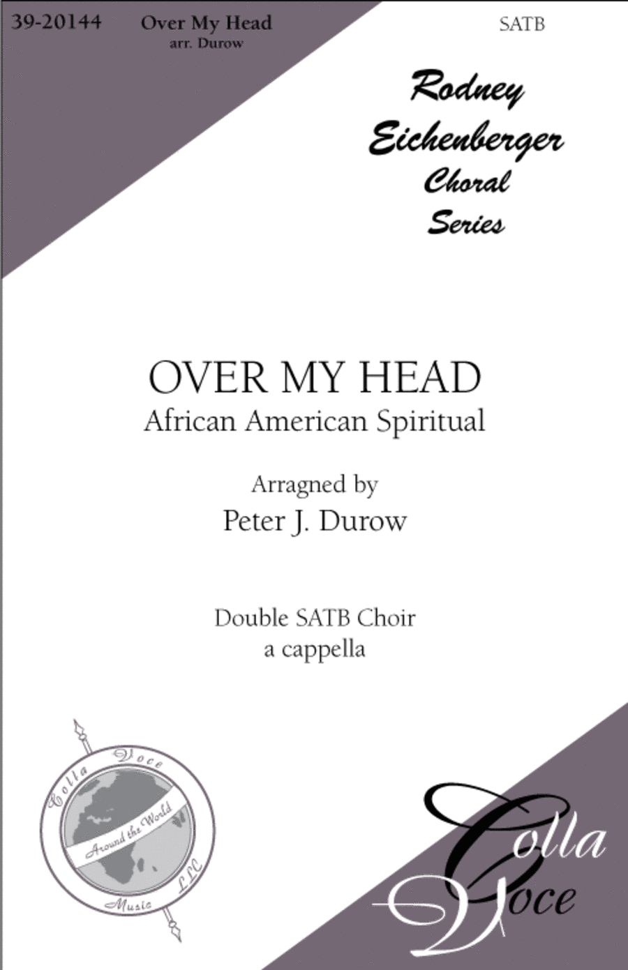 Over My Head 4-Part scores gallery preview page 1