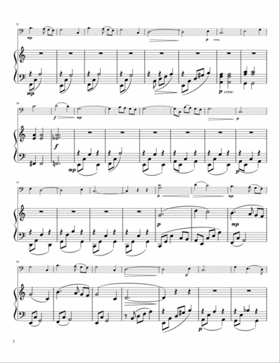 Moon River Piano scores gallery preview page 3